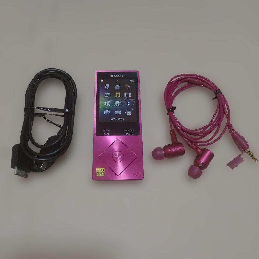 ソニー　ウォークマン　NW-A26 32GB ピンク 中古 イヤホン付き