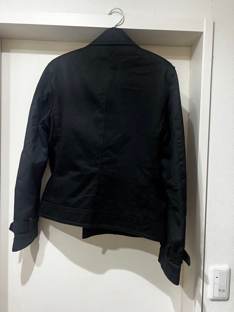 バーバリーブラックレーベル ライダース ジャケット コート　M 黒