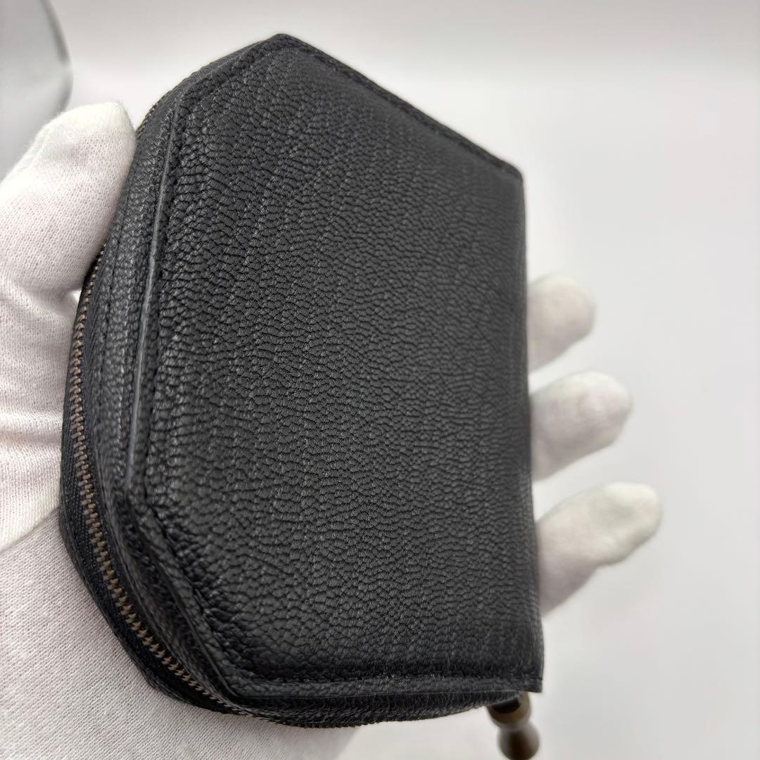 美品　POSTALCO ケトルジッパーウォレット　コンパクトウォレット　ブラック