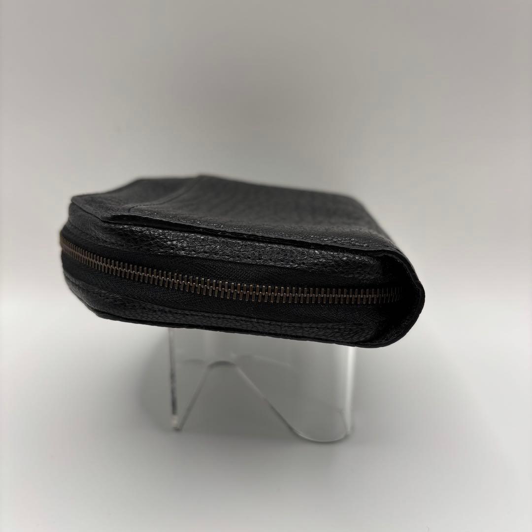 美品　POSTALCO ケトルジッパーウォレット　コンパクトウォレット　ブラック
