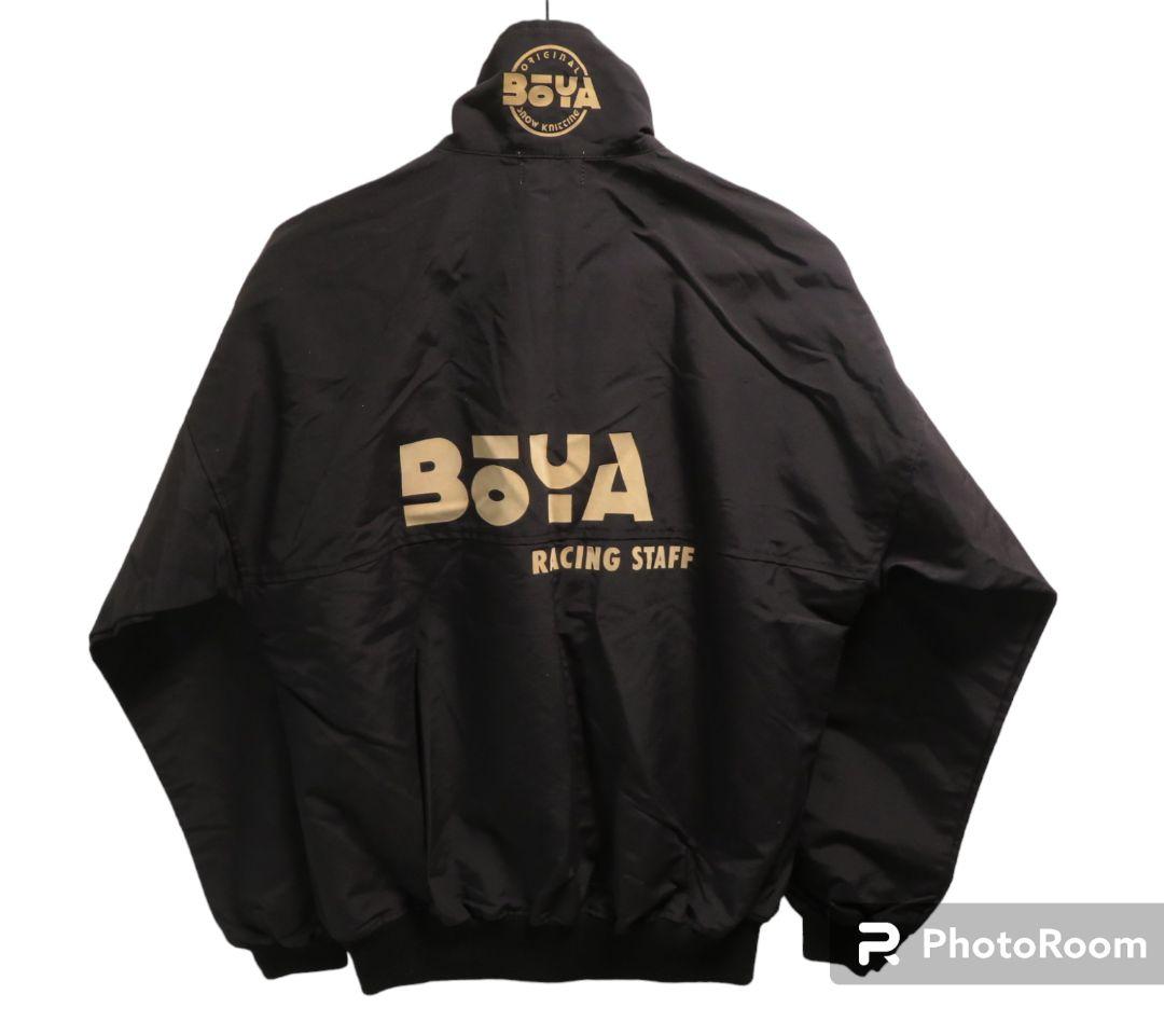希少品 BOYA ボーヤ YACHT ヨットチーム ジップアップ ブルゾン L
