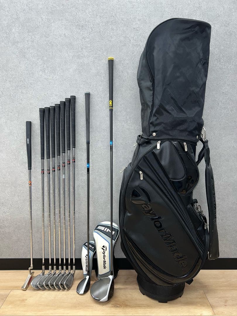 ゴルフクラブ メンズ セット テーラーメイド SIM 中古 初心者