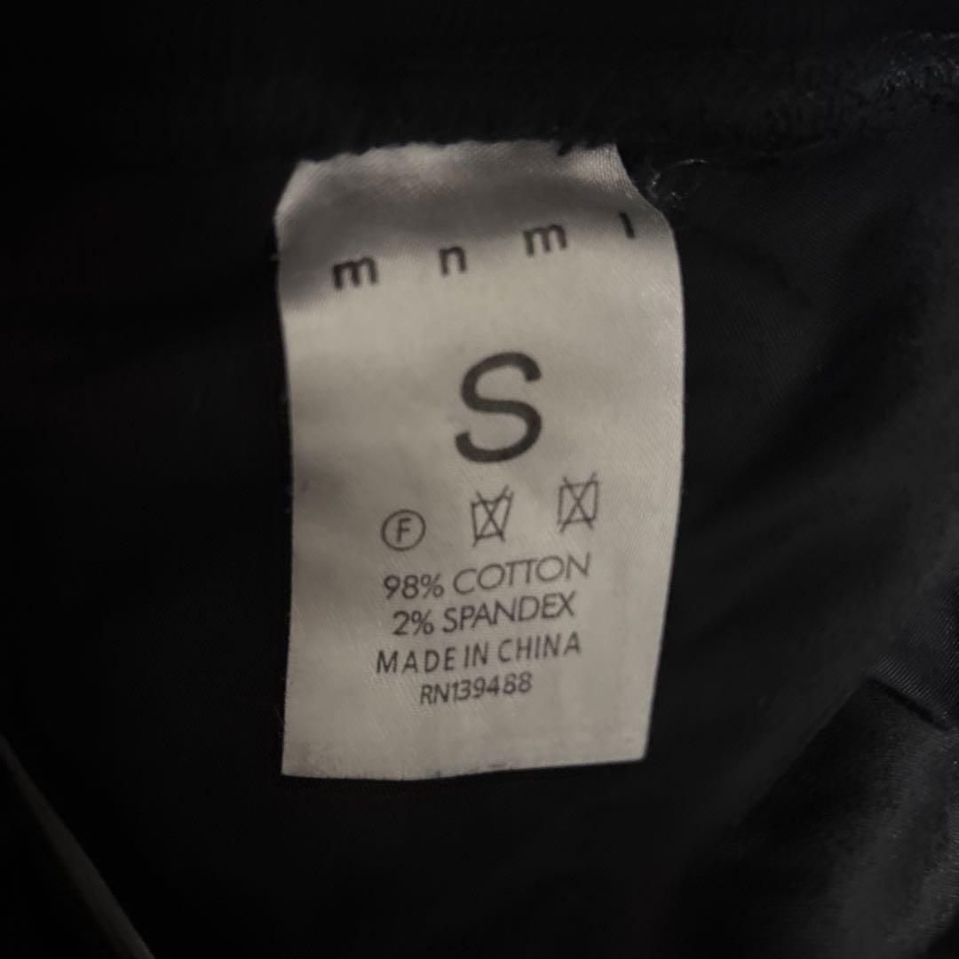 mnmrカーゴパンツ ブラック