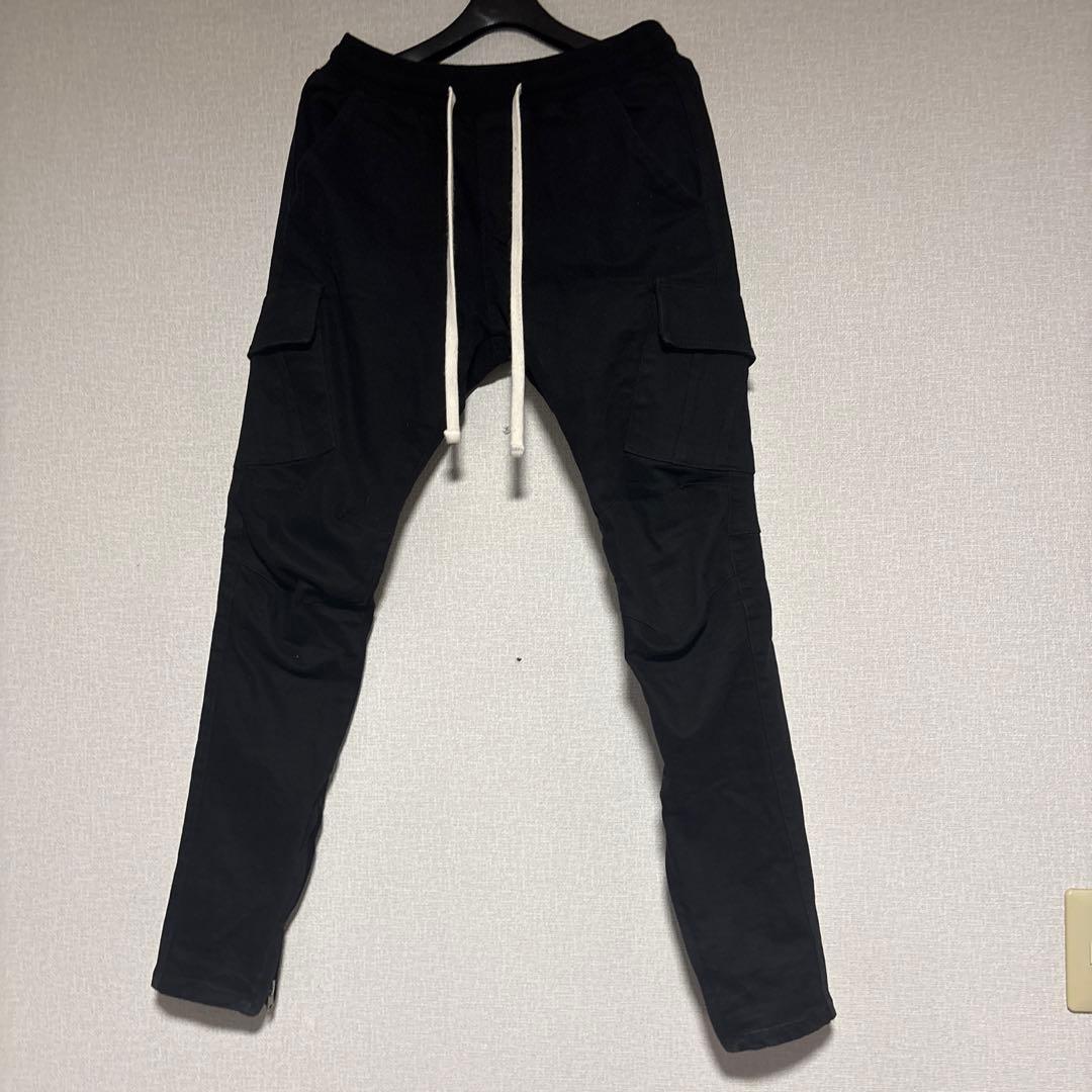 mnmrカーゴパンツ ブラック