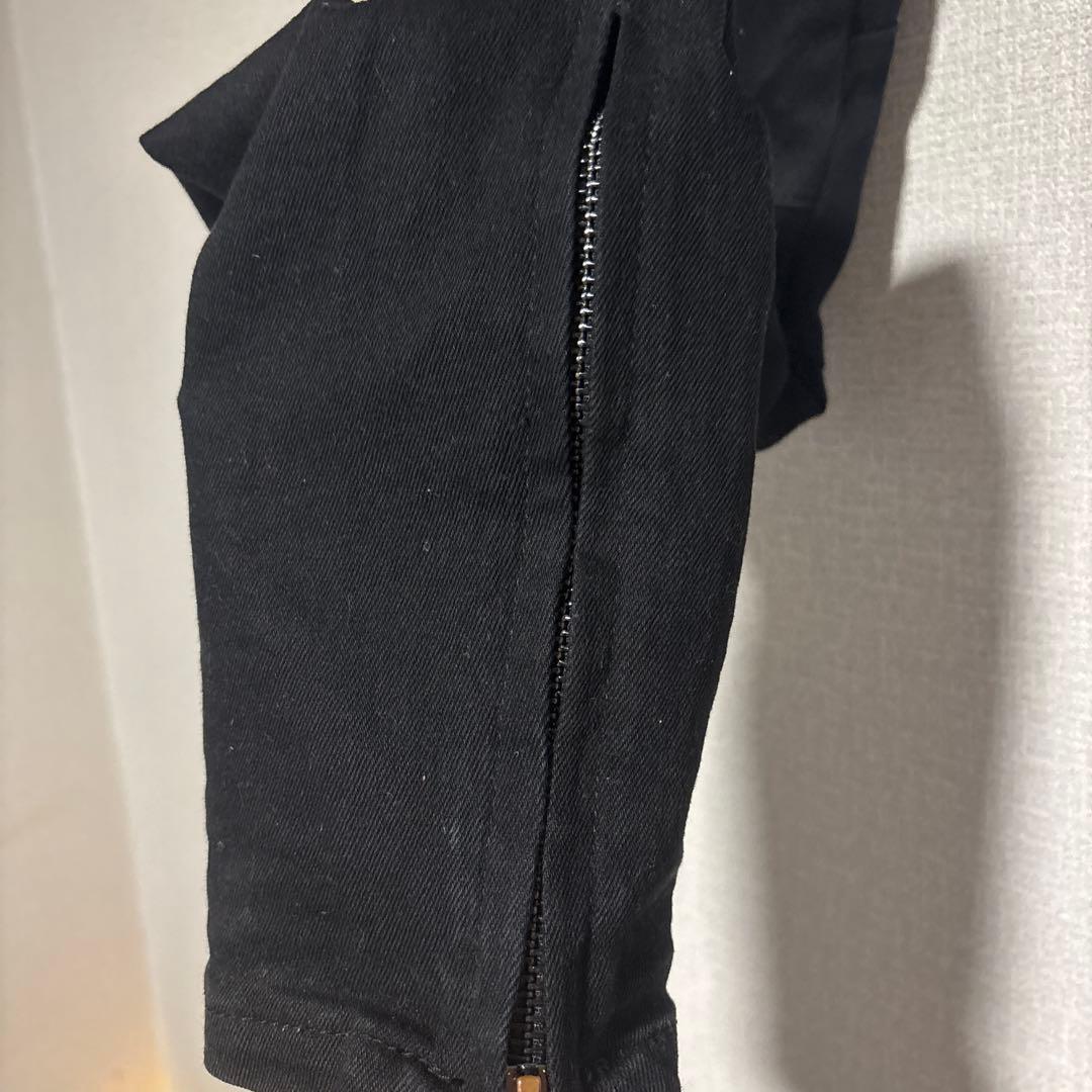 mnmrカーゴパンツ ブラック