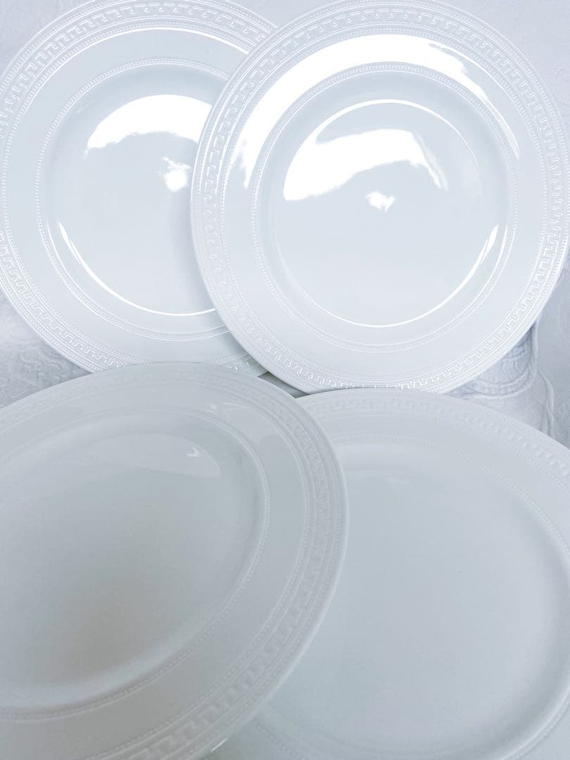 未使用　ウエッジウッド　インタグリオ プレート 27cm 4枚セット