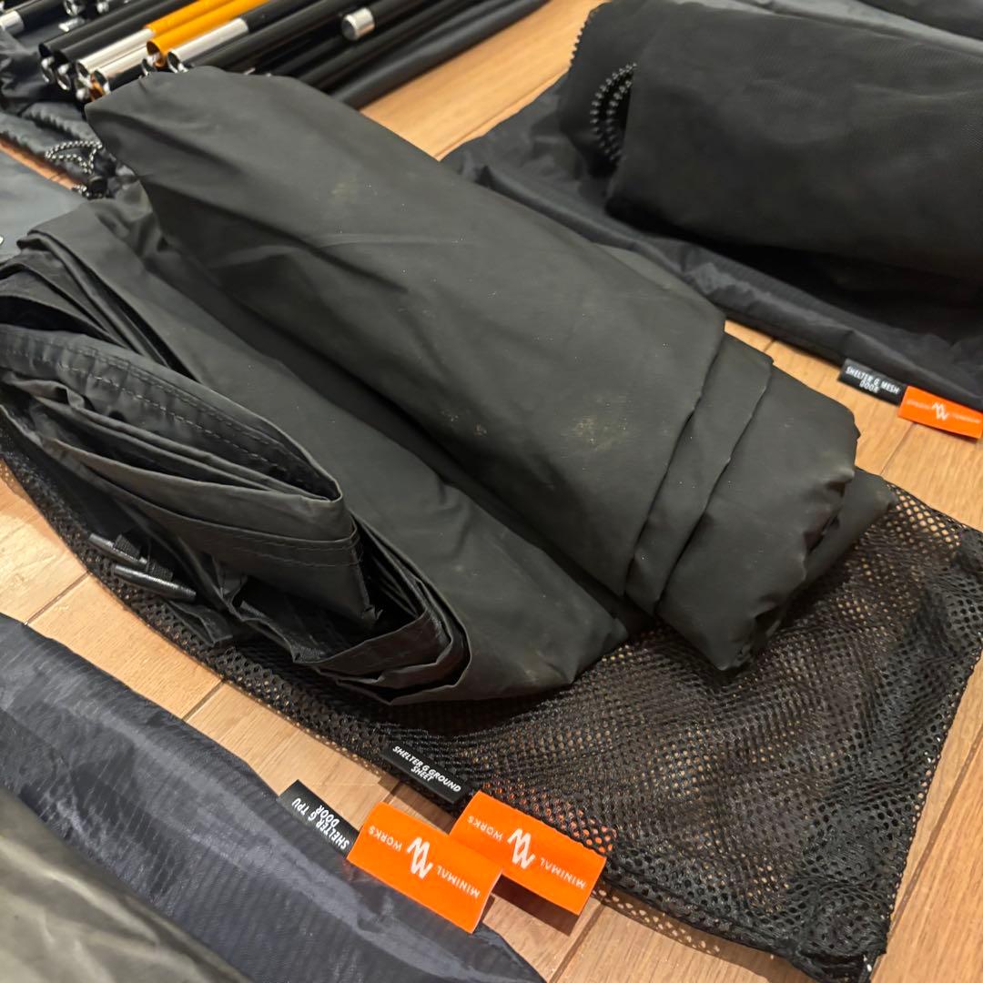 【フルセット２回使用】シェルターGH チャコール