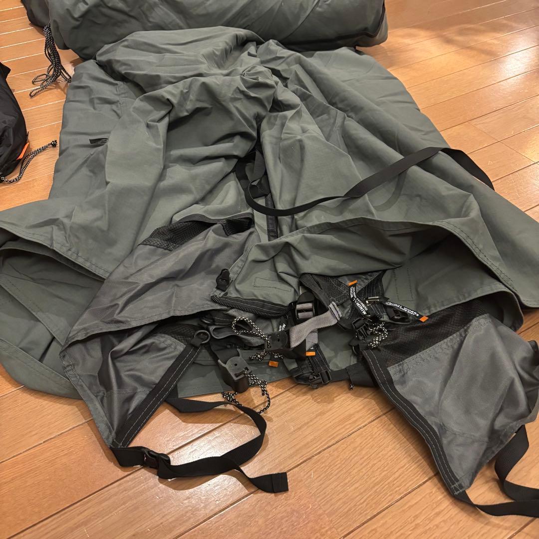 【フルセット２回使用】シェルターGH チャコール