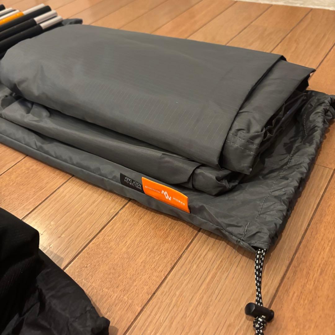 【フルセット２回使用】シェルターGH チャコール