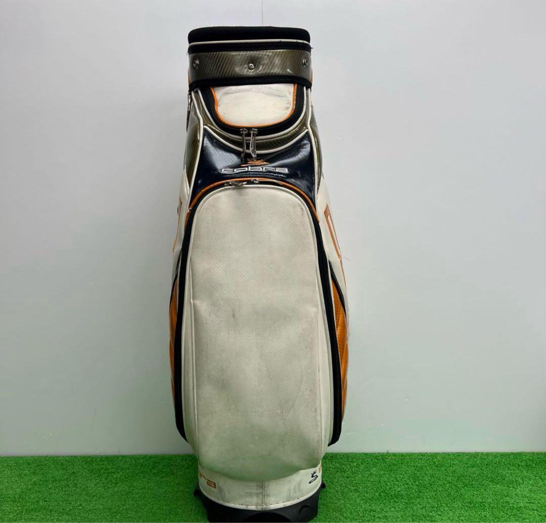 cobra コブラ　キャディバッグ　ゴルフバッグ　9インチ　メンズ　中古品