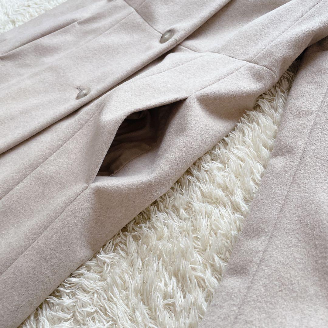 美品✨マックスマーラ MAX&Co. ロングコート アンゴラ混 グレージュ