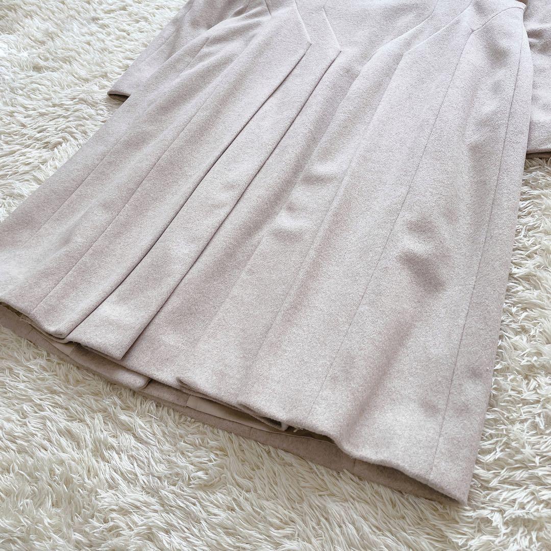 美品✨マックスマーラ MAX&Co. ロングコート アンゴラ混 グレージュ