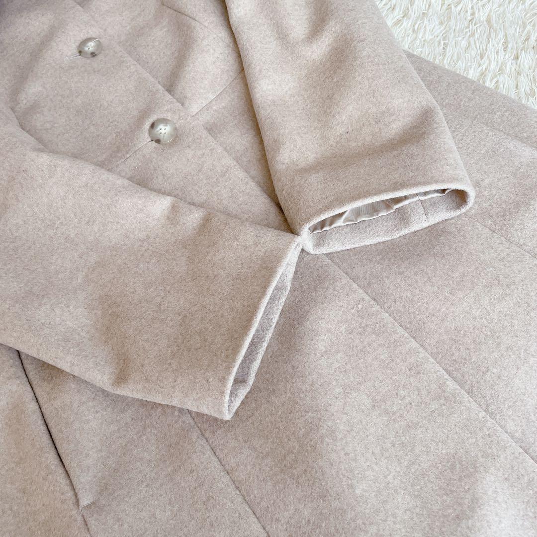 美品✨マックスマーラ MAX&Co. ロングコート アンゴラ混 グレージュ