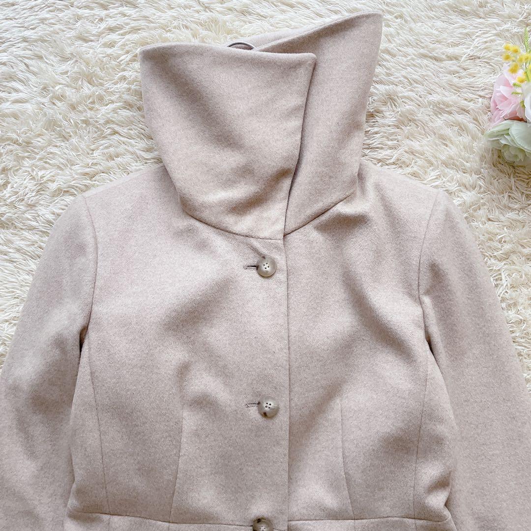 美品✨マックスマーラ MAX&Co. ロングコート アンゴラ混 グレージュ