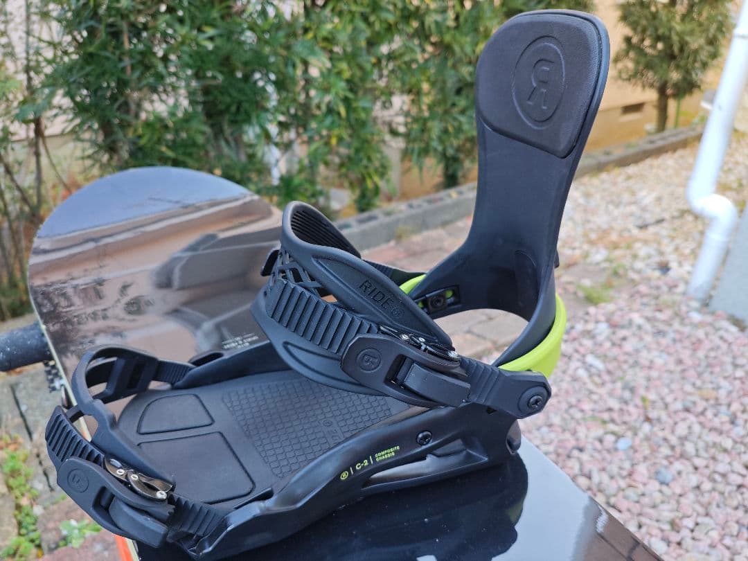 RIDE AGENDA152＋RIDE C-2スノーボードビンディングセット