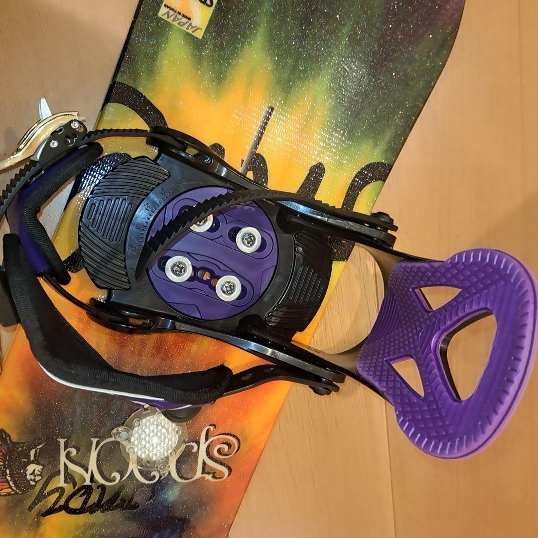 BURTON×SPOON　上位キッズスノーボードセット　バートンバイン付