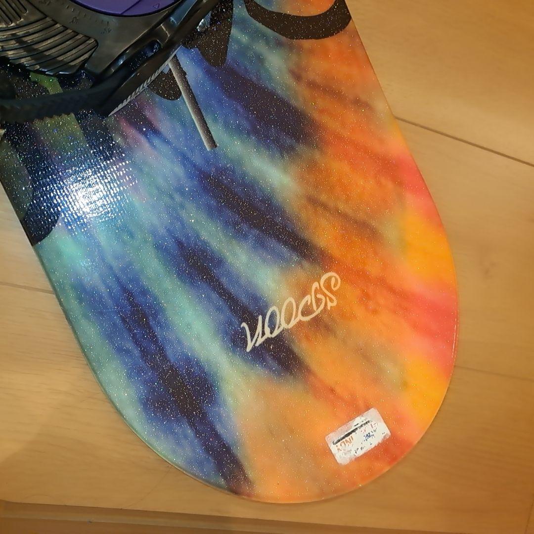 BURTON×SPOON　上位キッズスノーボードセット　バートンバイン付