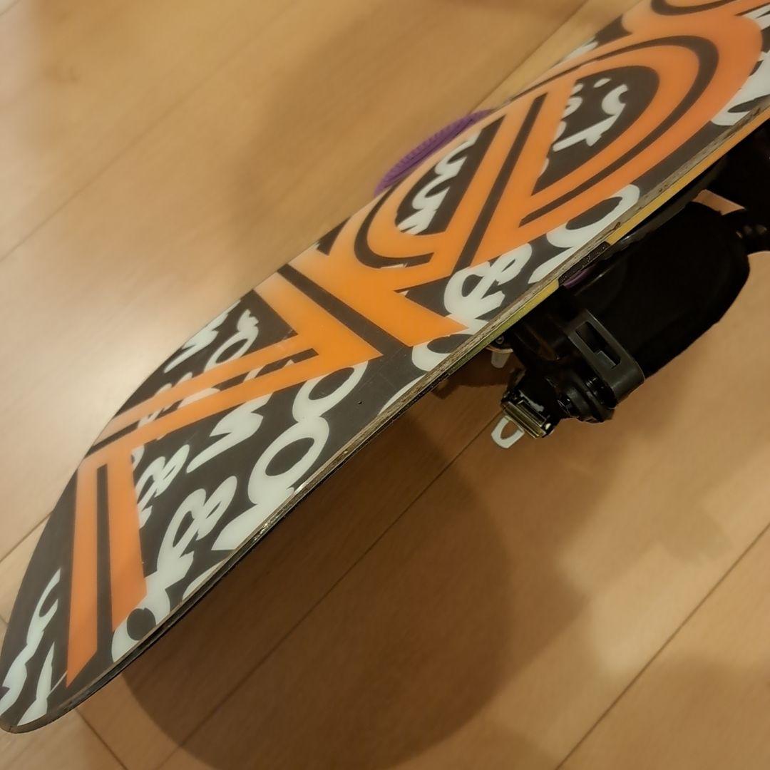 BURTON×SPOON　上位キッズスノーボードセット　バートンバイン付