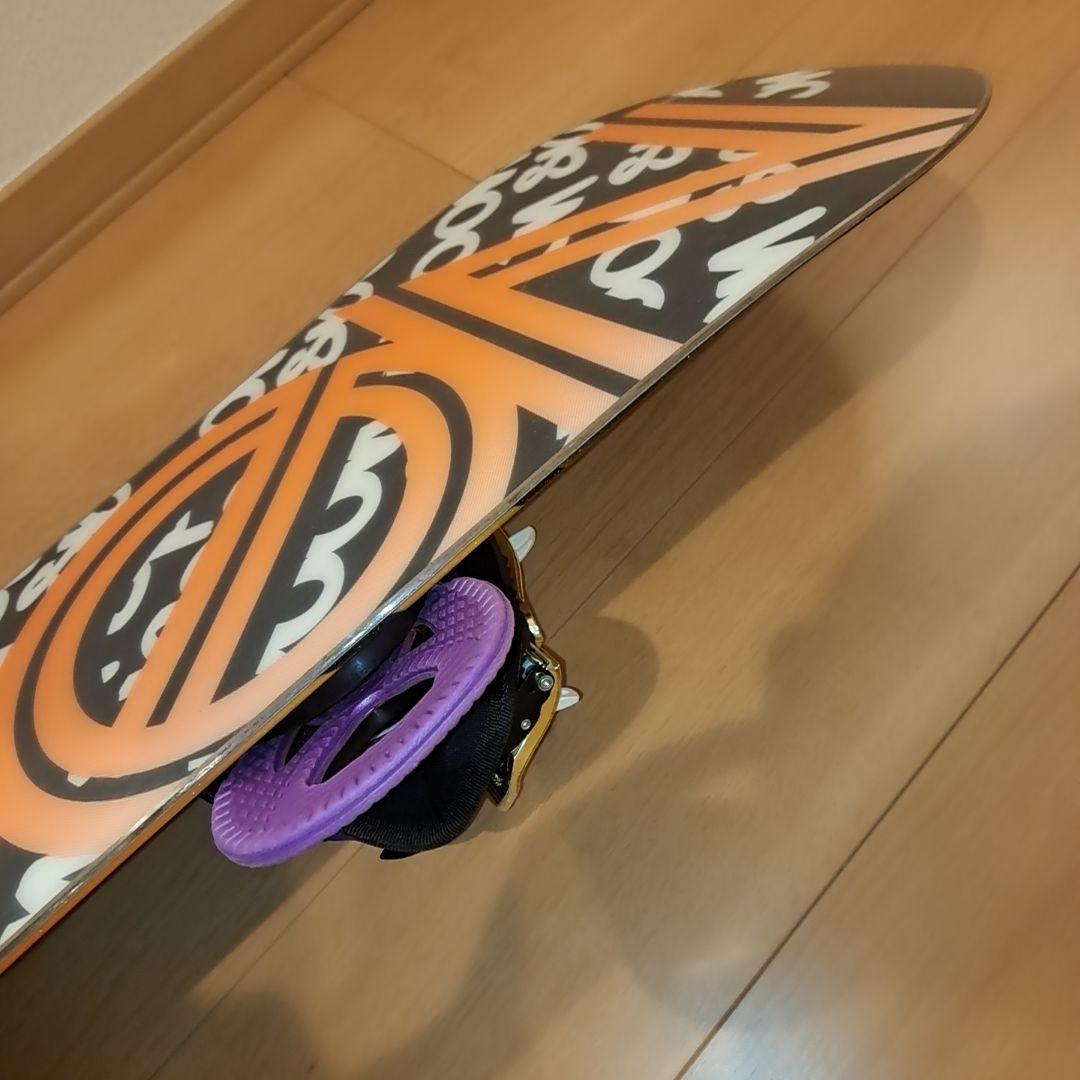 BURTON×SPOON　上位キッズスノーボードセット　バートンバイン付