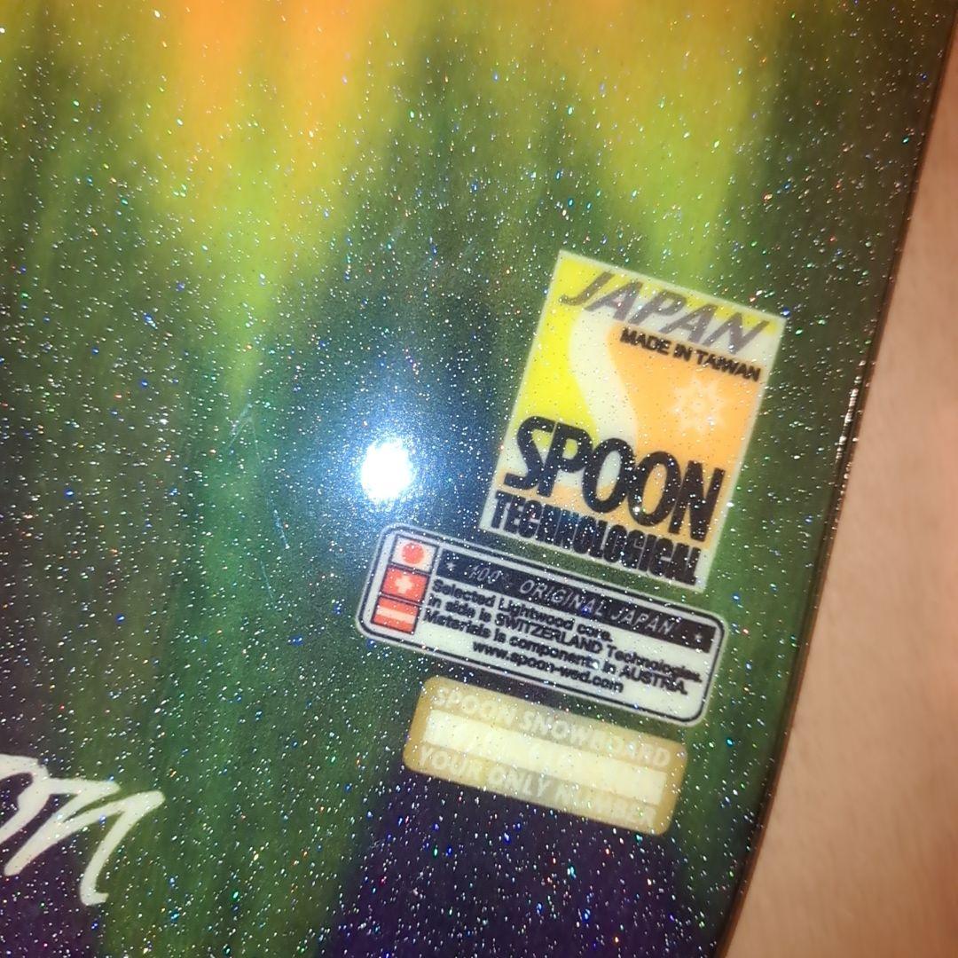 BURTON×SPOON　上位キッズスノーボードセット　バートンバイン付