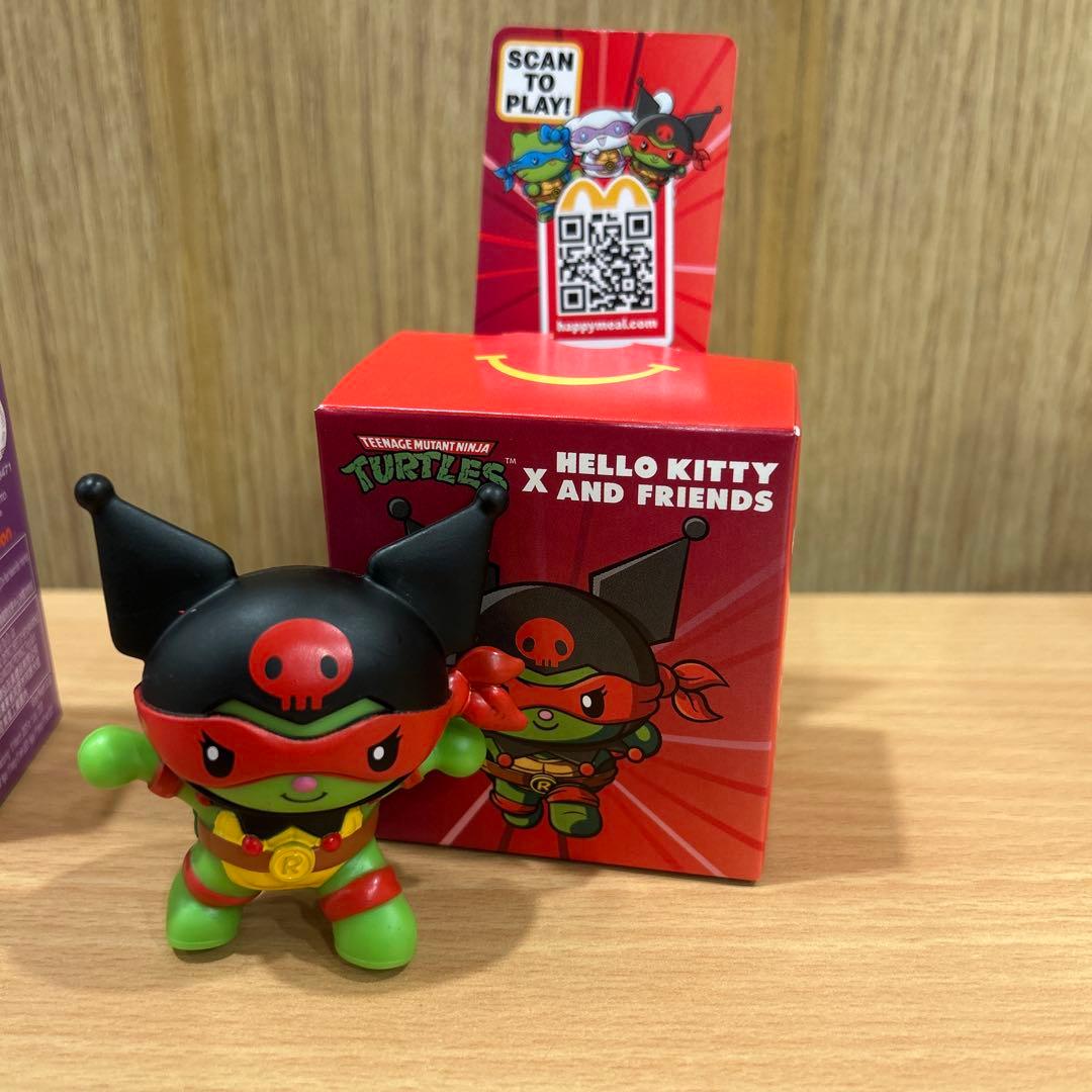 海外限定　ハッピーセット　タートルズ　サンリオ　8種類　未開封