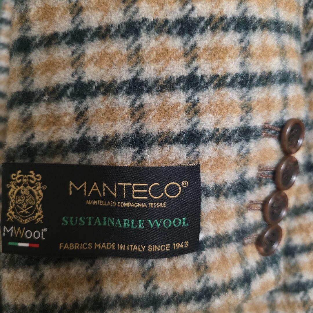 ジャケット・アウター Ameri CHECK ECO WOOL BIG JACKET