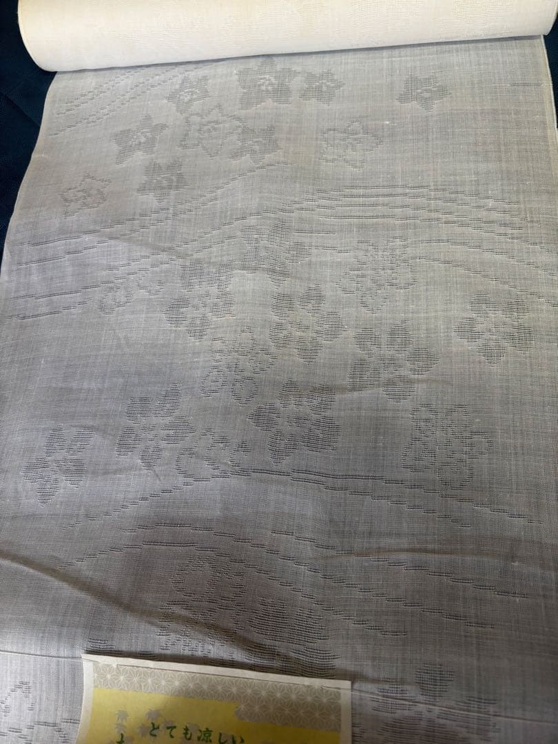 ラ*ン様 本麻　純麻100％　反物　長襦袢　生地 和装