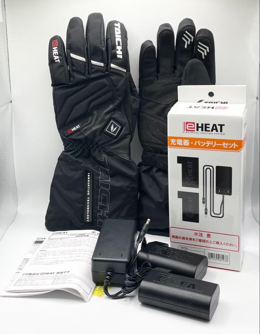 RS TAICHI RST650 eHEAT 電熱グローブMサイズ バッテリー付