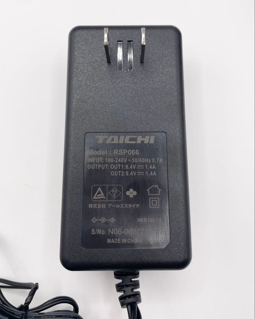 RS TAICHI RST650 eHEAT 電熱グローブMサイズ バッテリー付