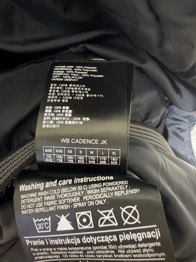 BURTON ペイント加工スノーボードジャケット M