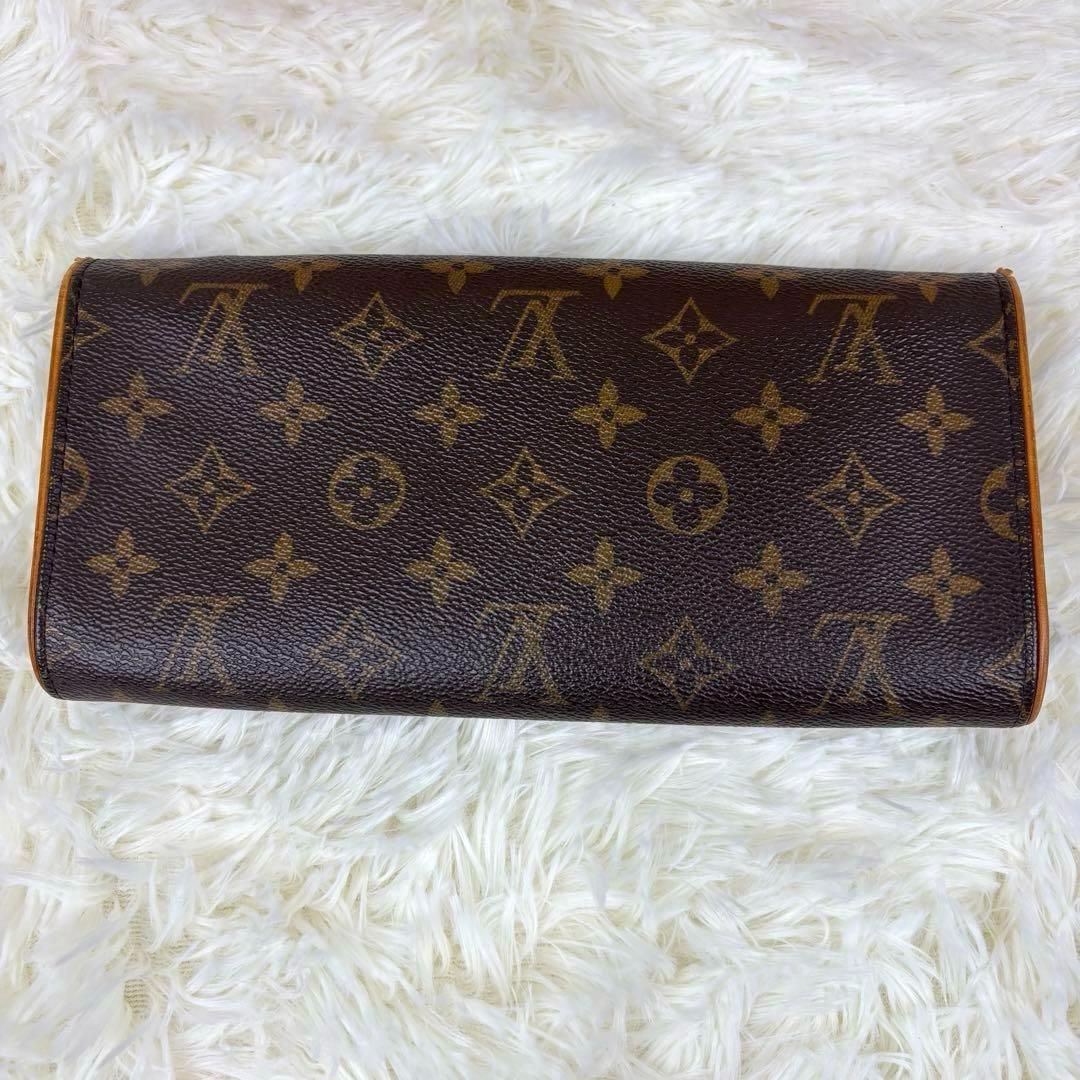 ルイヴィトン ポシェットツイン GM モノグラム M51852 クラッチバッグ