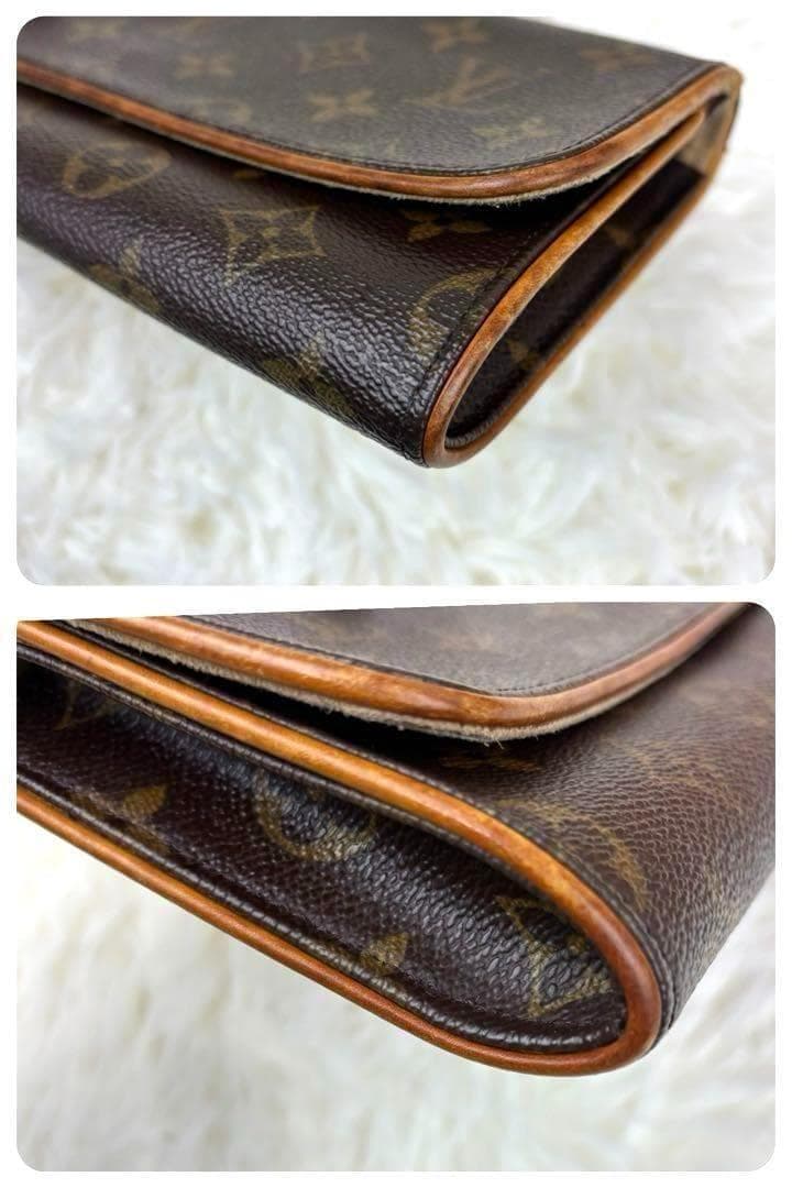 ルイヴィトン ポシェットツイン GM モノグラム M51852 クラッチバッグ