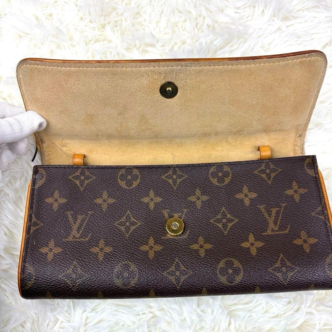 ルイヴィトン ポシェットツイン GM モノグラム M51852 クラッチバッグ