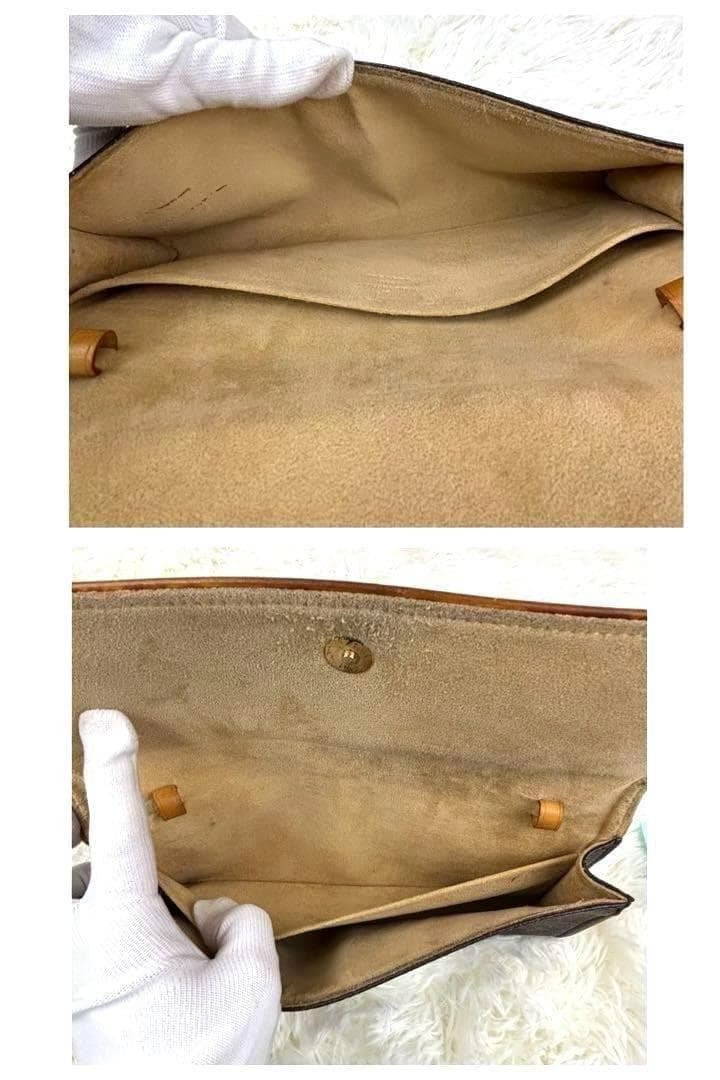 ルイヴィトン ポシェットツイン GM モノグラム M51852 クラッチバッグ