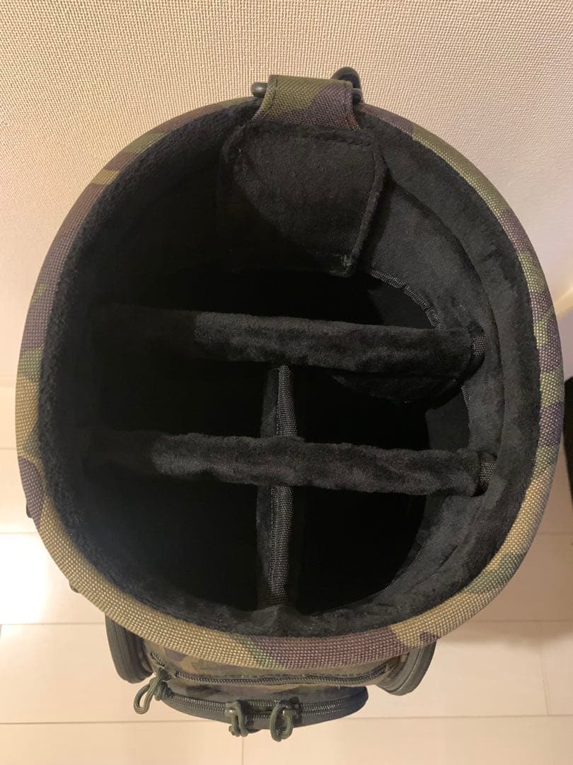 美品！ブリーフィング　キャディバック　CR-8 迷彩　カモフラ柄