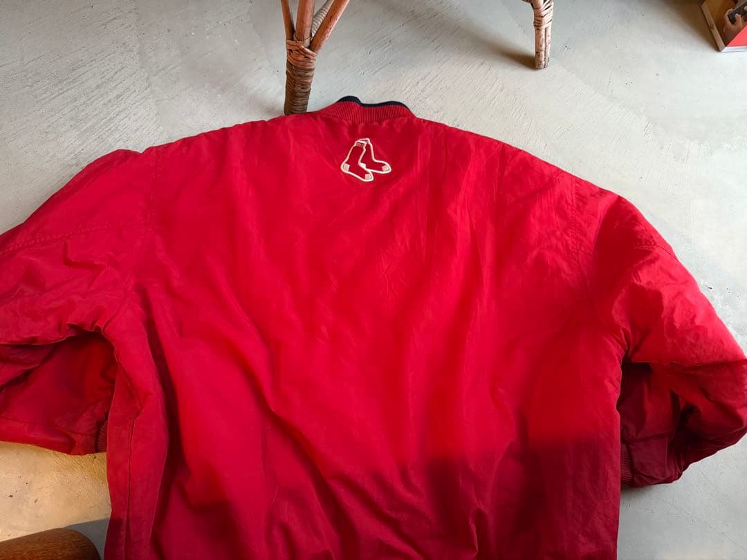 白米さま専用　MLBメジャーリーグボストン レッドソックス　スタジャンXXL 赤