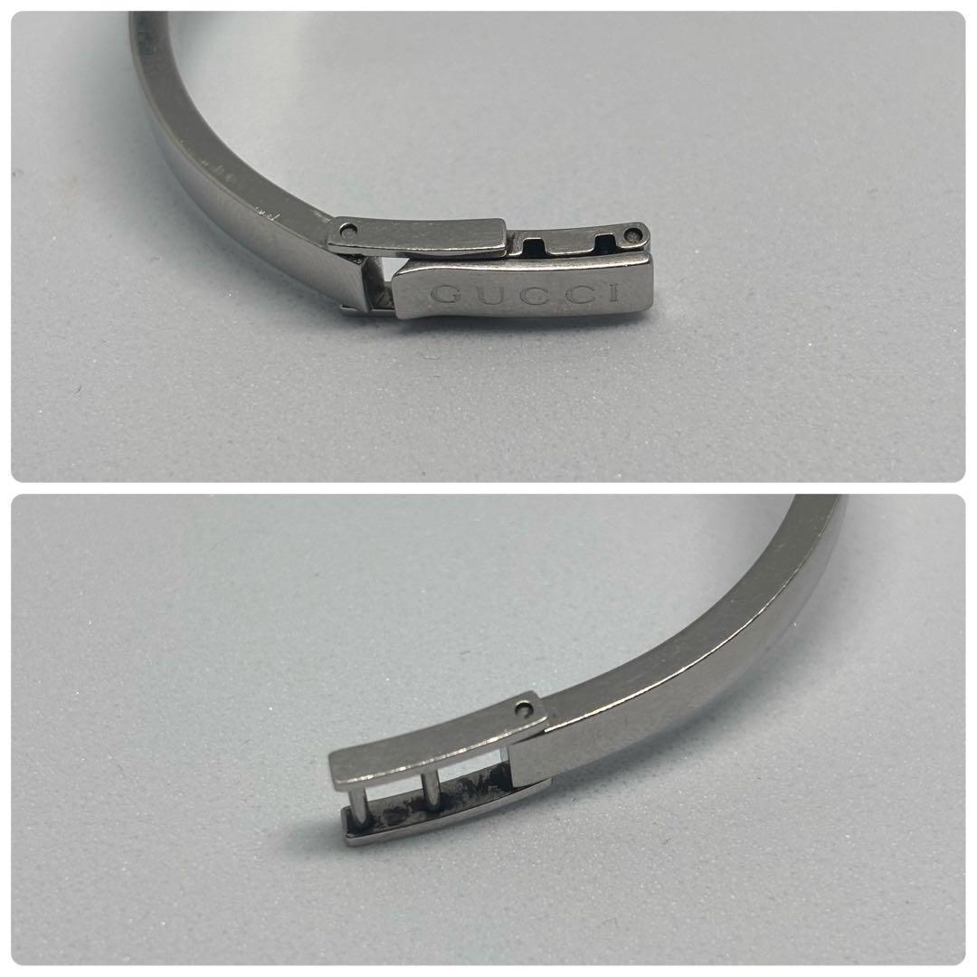 【新品電池交換済み】GUCCI グッチ　シェリーライン　105 GGラウンド