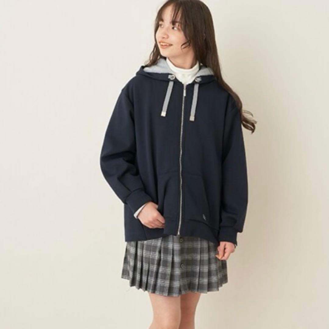 ポンポネットジュニア　３WAYダンボールパーカ　150