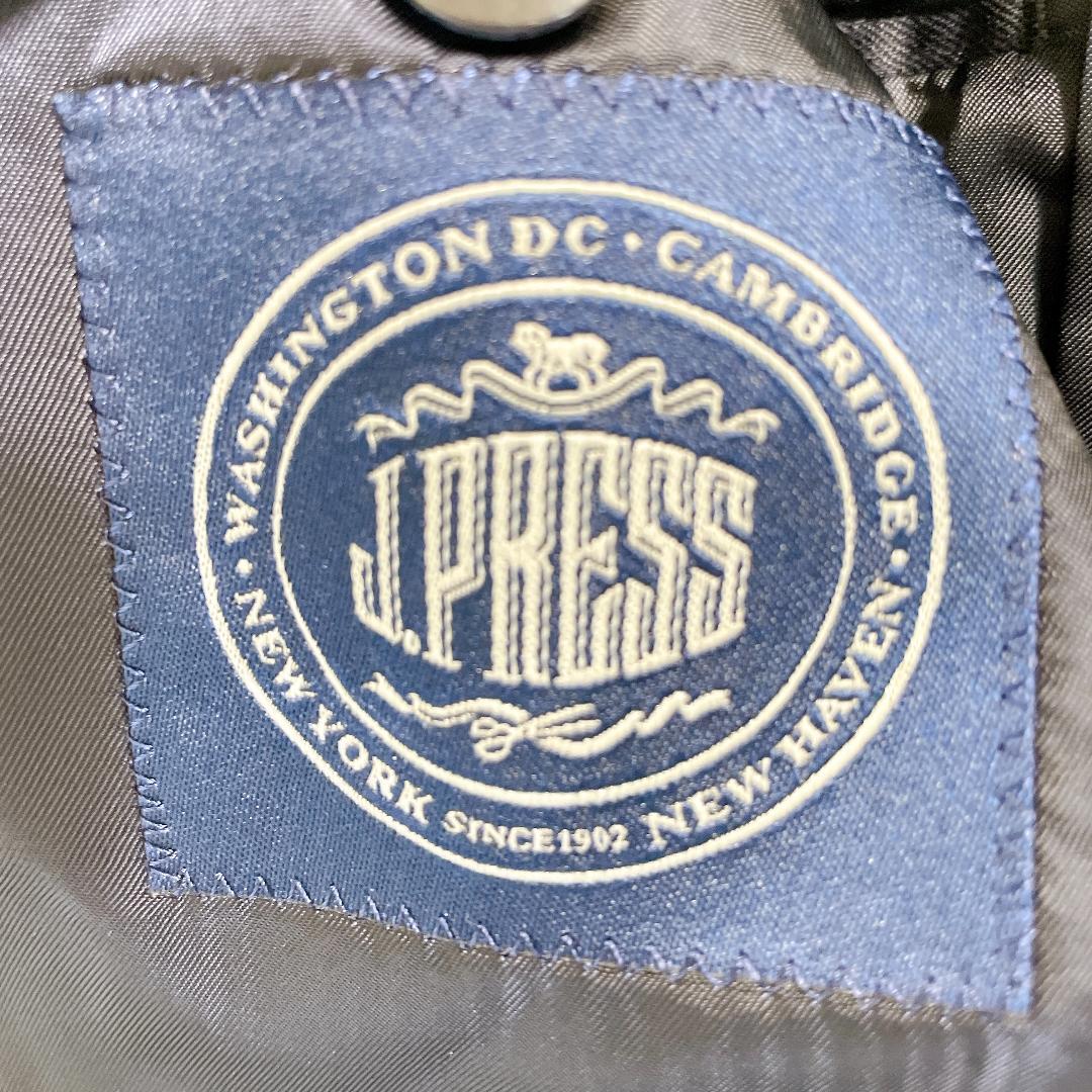 J.PRESS　セットアップスーツ　ネイビー　ストライプ　A5