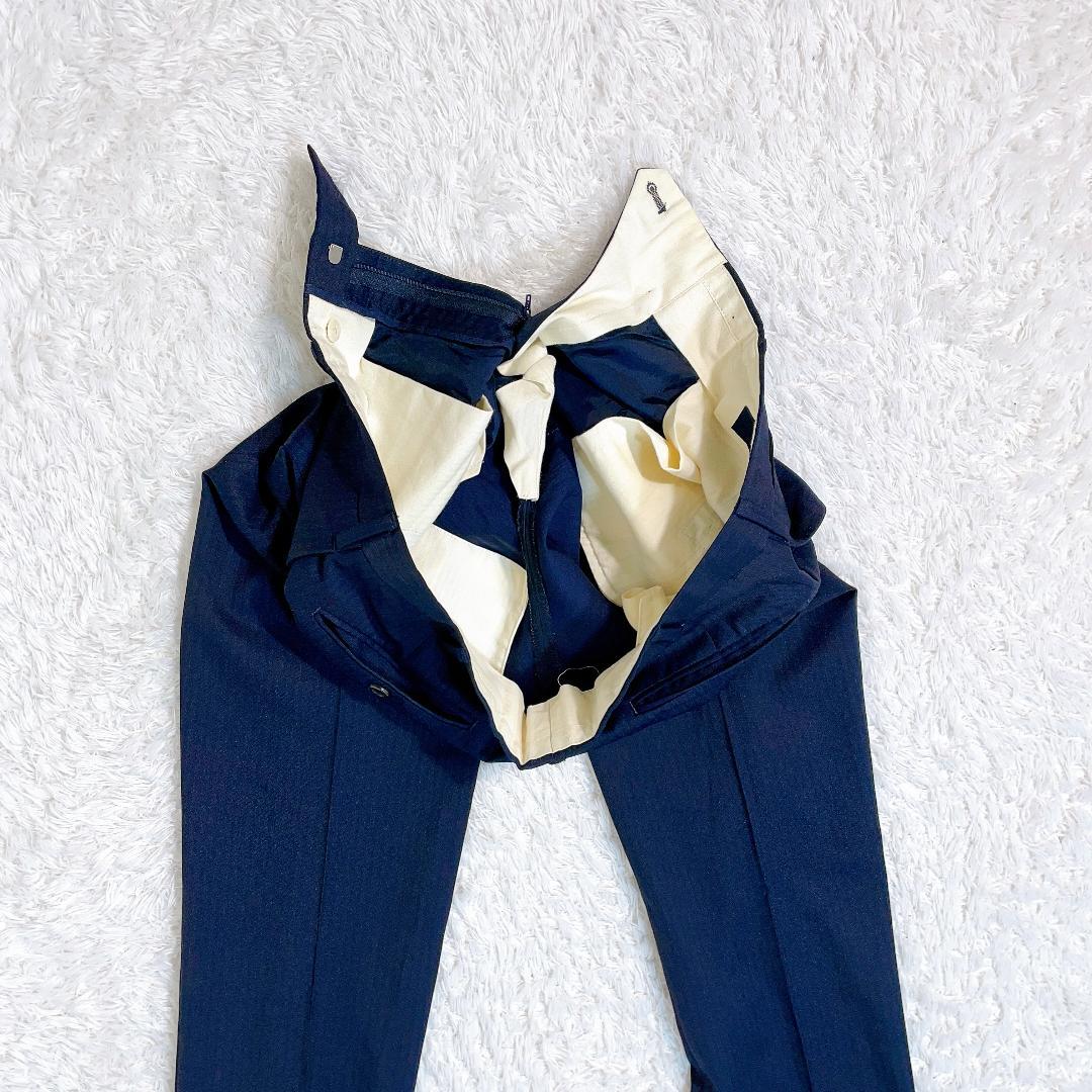 J.PRESS　セットアップスーツ　ネイビー　ストライプ　A5