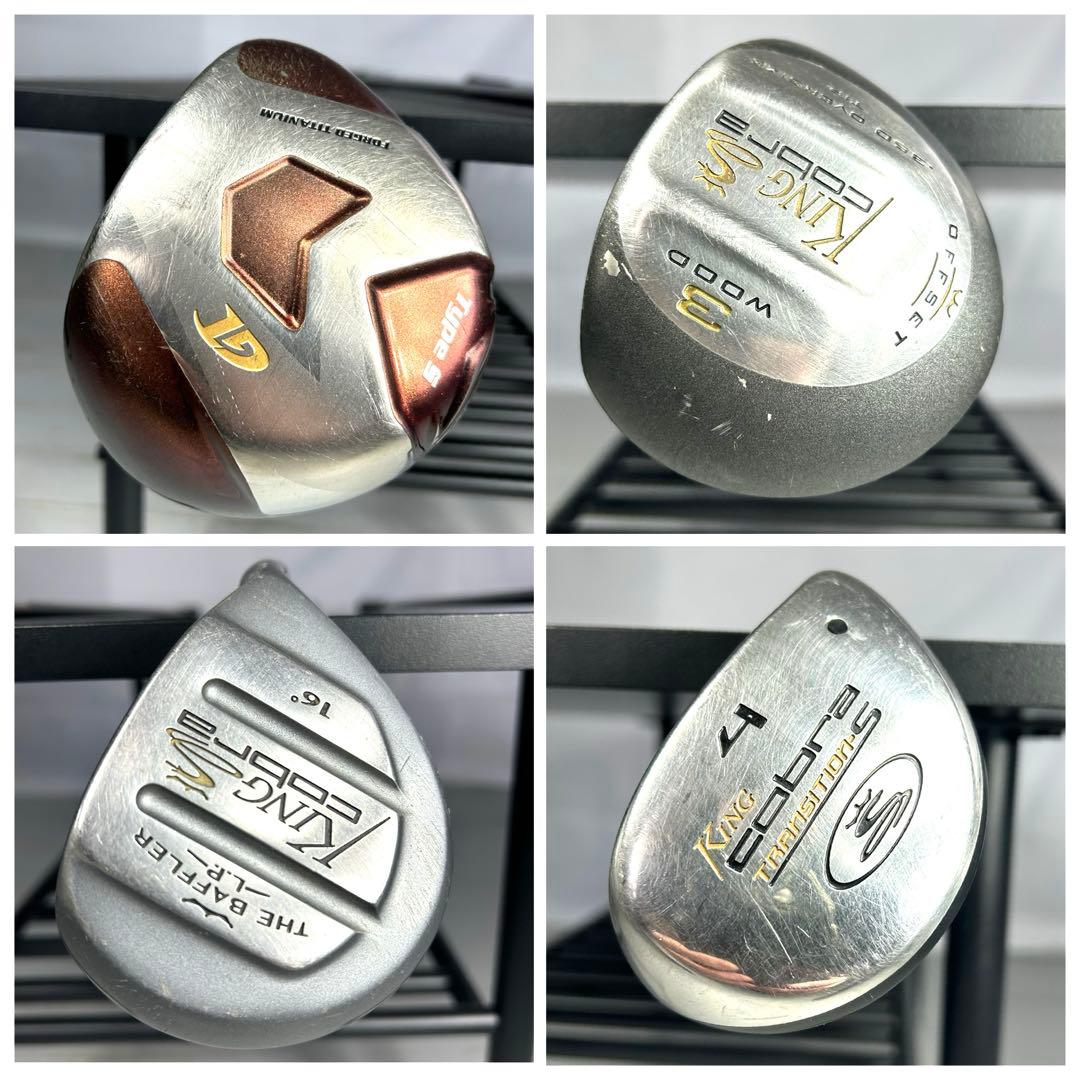 本格派　メンズゴルフクラブ　13本　フルセット　お試しセット　ゴルフセット