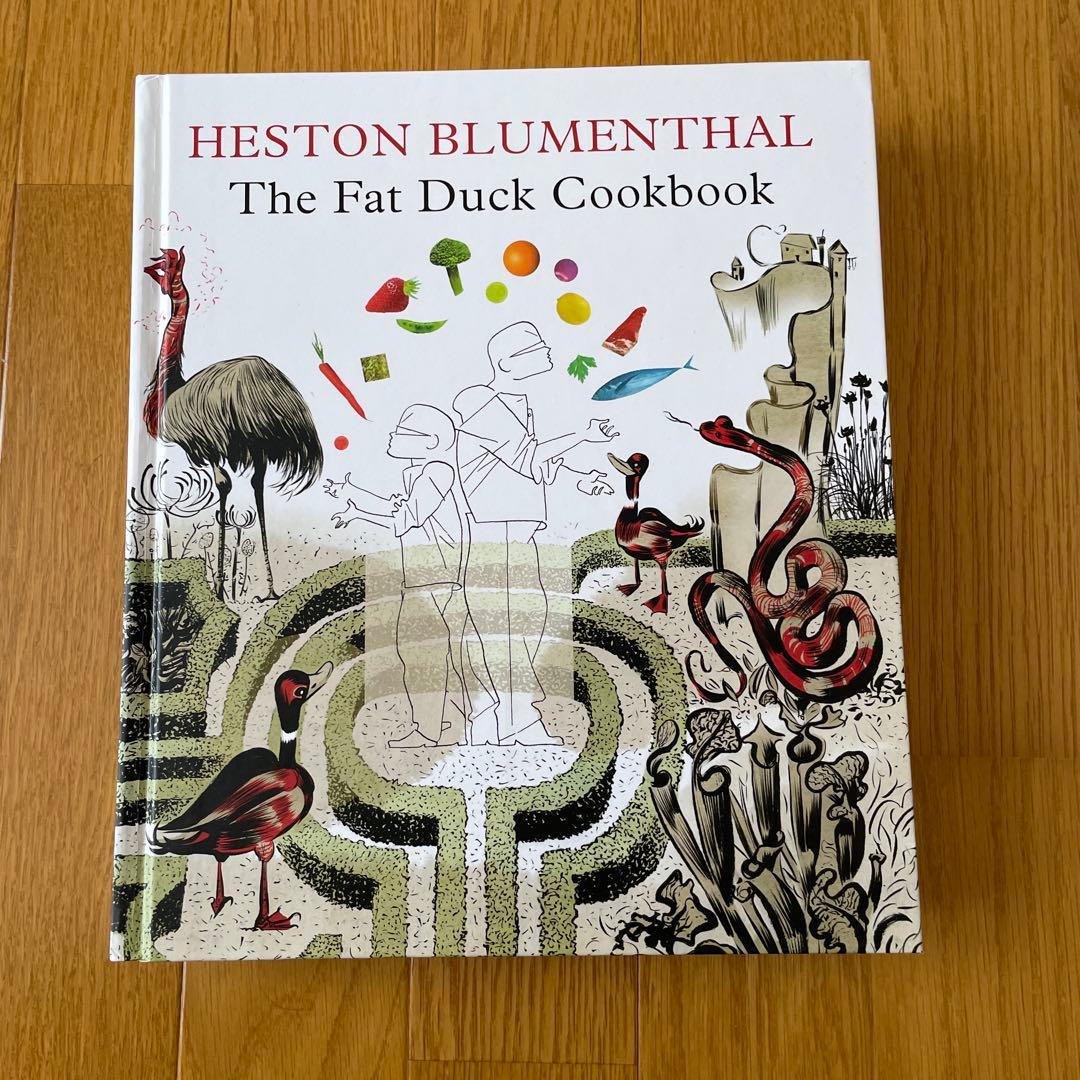 洋書 料理本　　英語　ヘストンブルメンタール ザファットダッククックブック