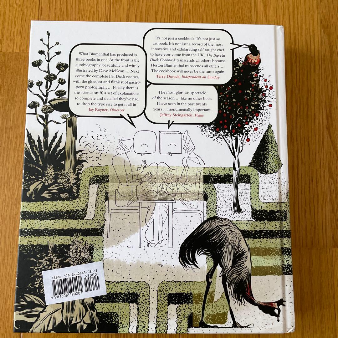 洋書 料理本　　英語　ヘストンブルメンタール ザファットダッククックブック