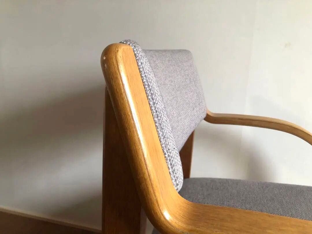 天童木工 ヴィンテージ プライウッド アームチェア ② 北欧インテリア 坂倉準三