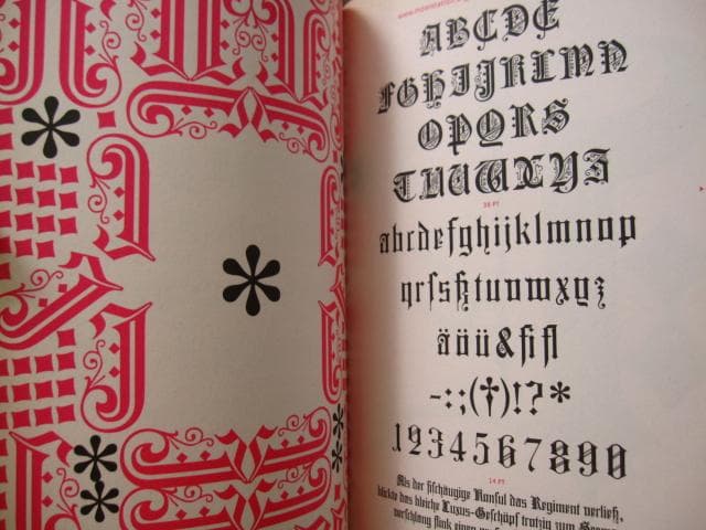 Fraktur Mon Amour　Judith Schalansky