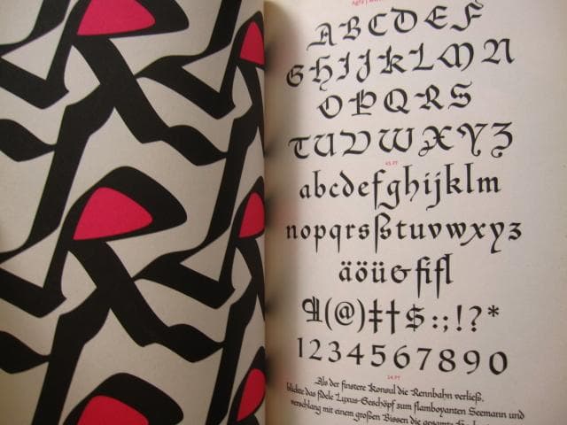 Fraktur Mon Amour　Judith Schalansky