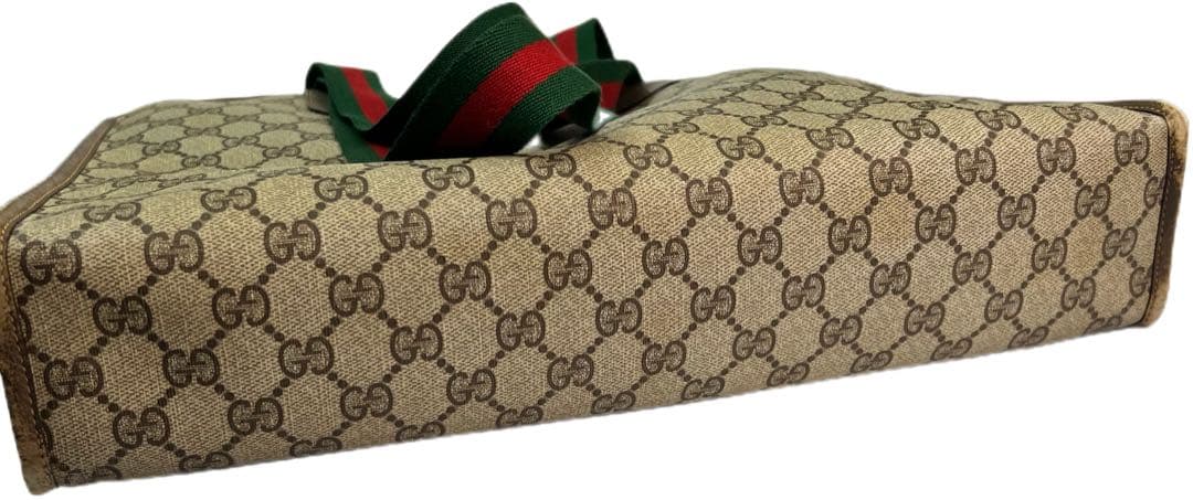 GUCCI GG プラストートバッグ PVC シ エリーライン イタリア製