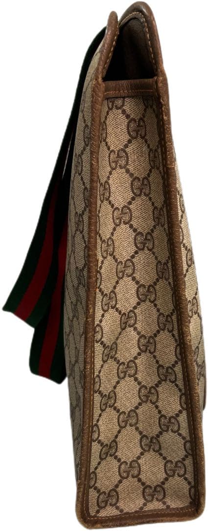 GUCCI GG プラストートバッグ PVC シ エリーライン イタリア製