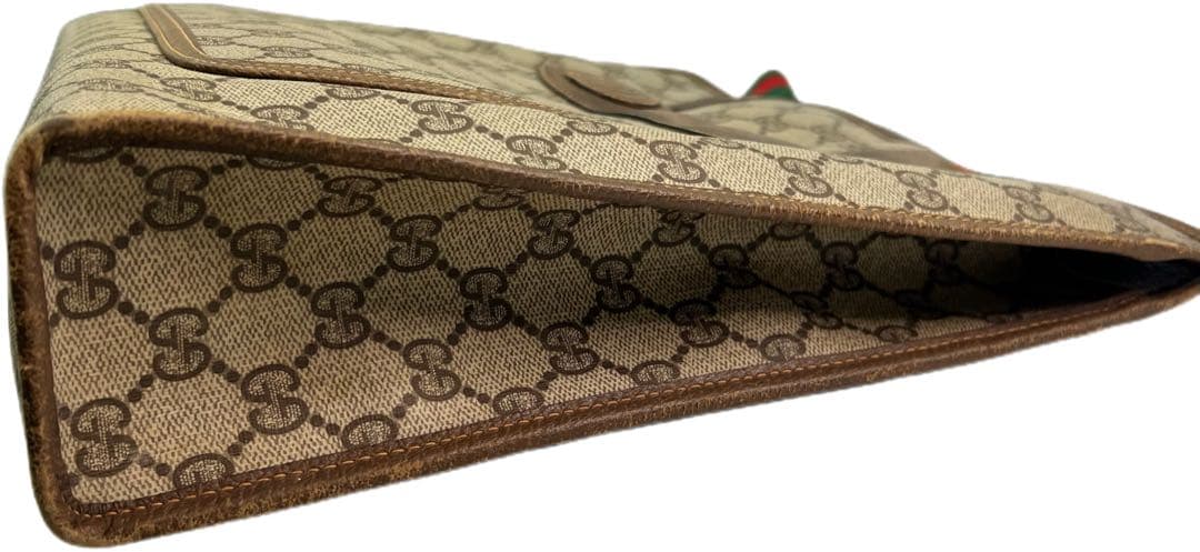 GUCCI GG プラストートバッグ PVC シ エリーライン イタリア製