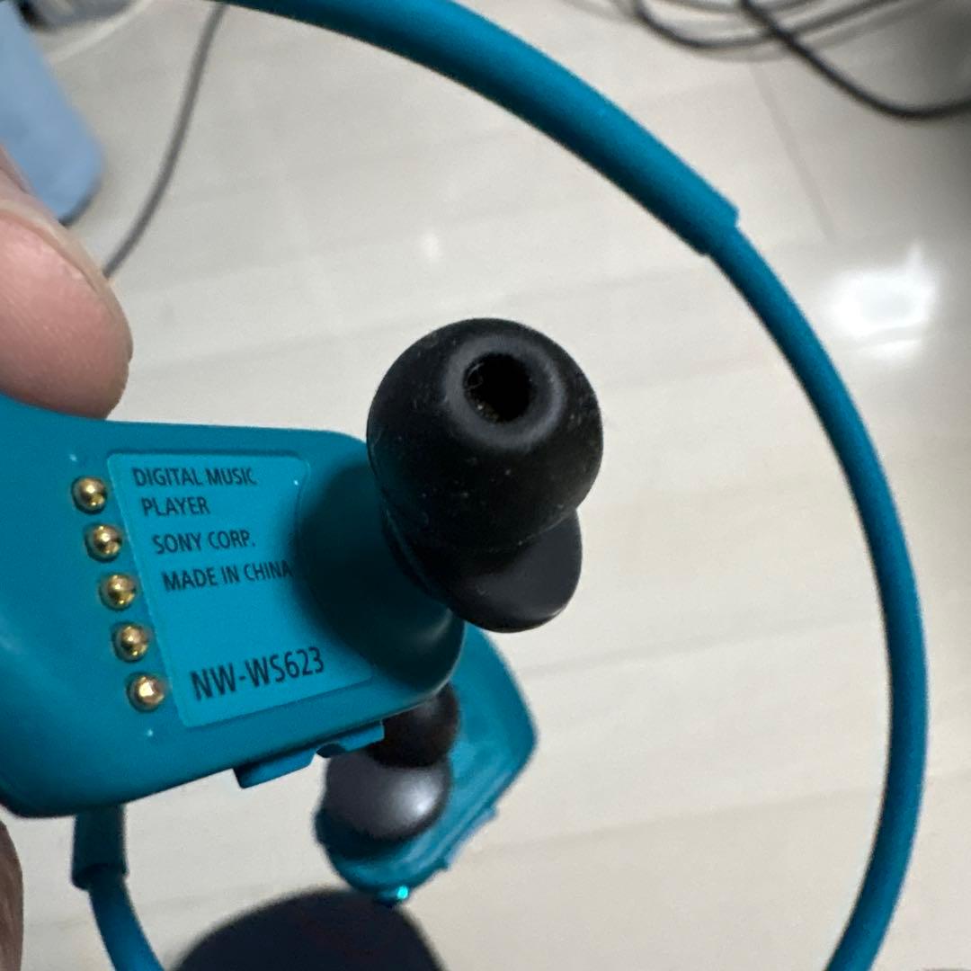 SONY NW-WS623 ワイヤレスイヤホン・ミュージックプレイヤー 青